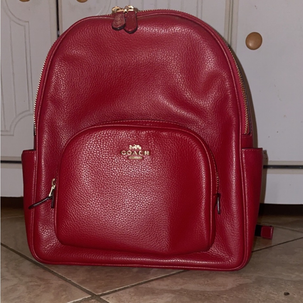 Red Coach Court Backpack